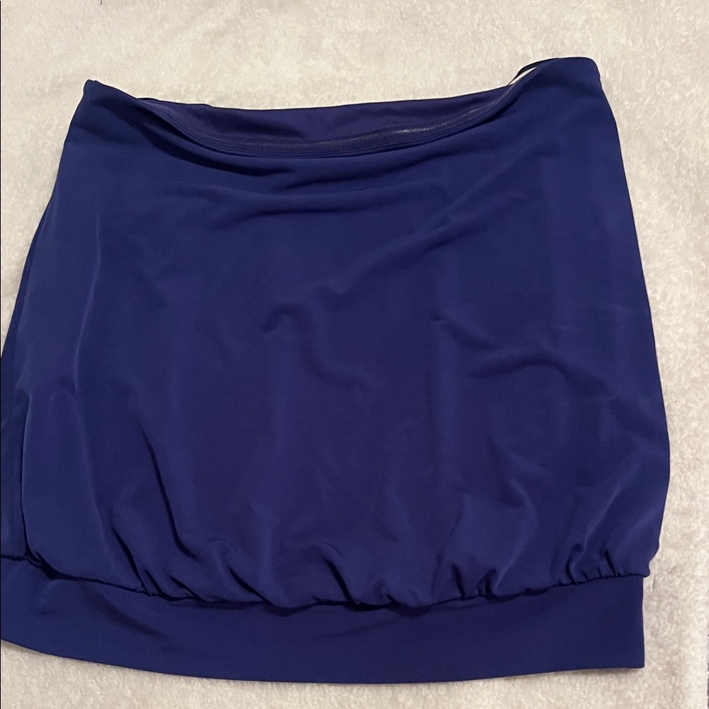 Express Women's Blue Purple Strapless Top size S